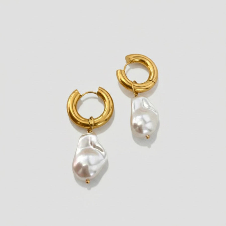 Molten Pearl Hoops