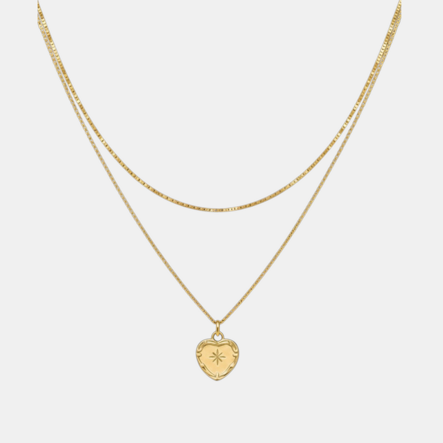 Heartline Layered Necklace