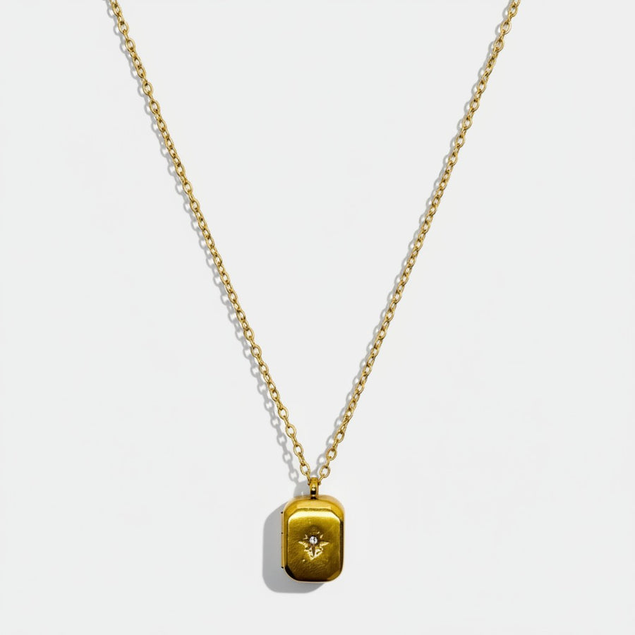 Starlit Locket Necklace
