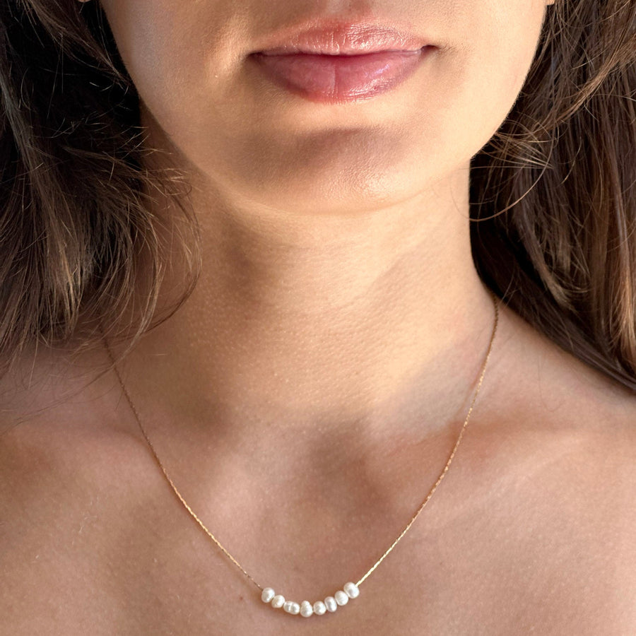 Barely There Pearl Necklace