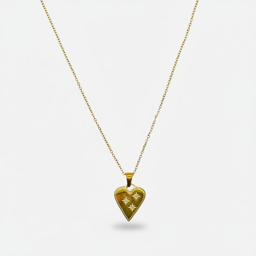 Starry Heart Necklace