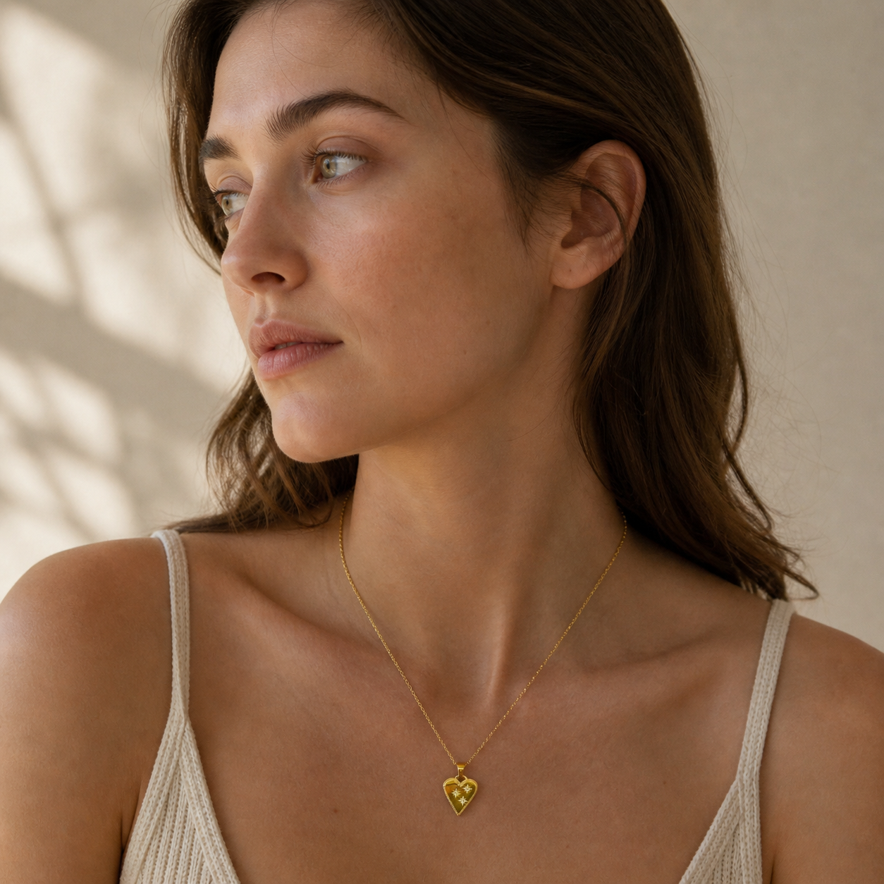 Starry Heart Necklace
