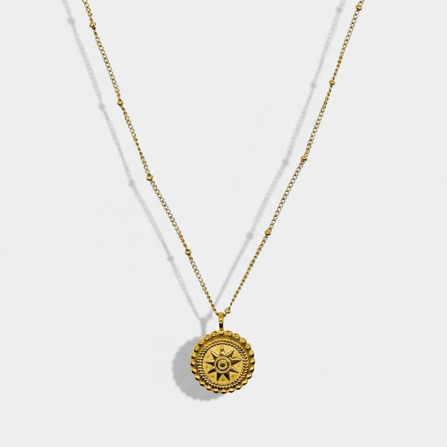 North Star Medallion Necklace