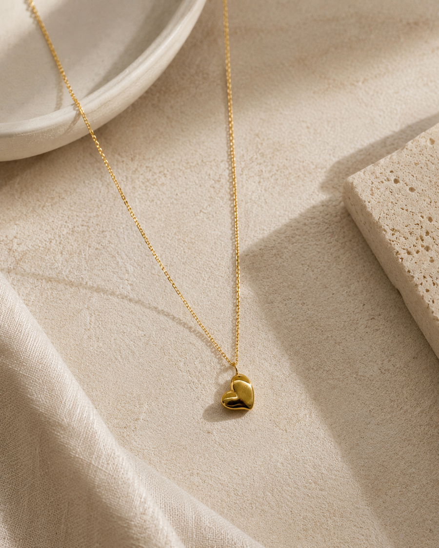 Golden Heart Necklace
