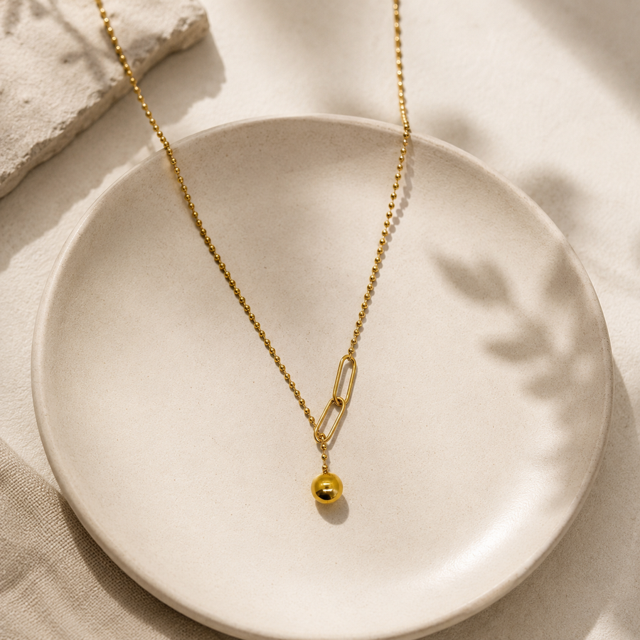 Linked Up Pendant Necklace