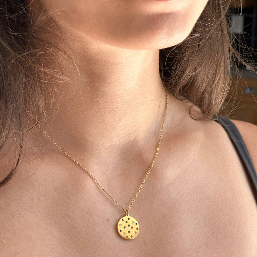Confetti Charm Necklace