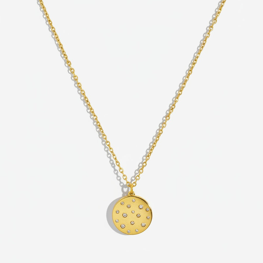 Stardust Medallion Necklace