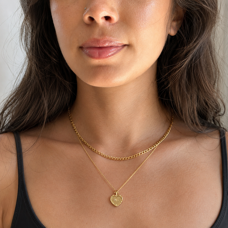 Heartline Layered Necklace