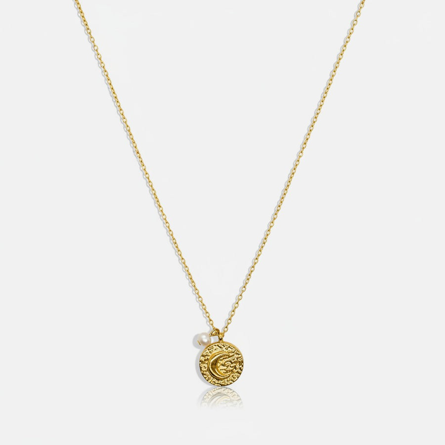 Moonlit Pearl Necklace