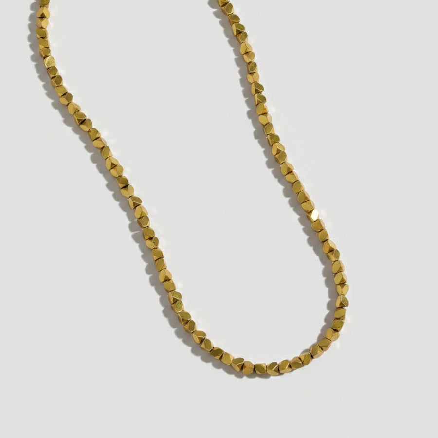 Gold Rush Beaded Necklace