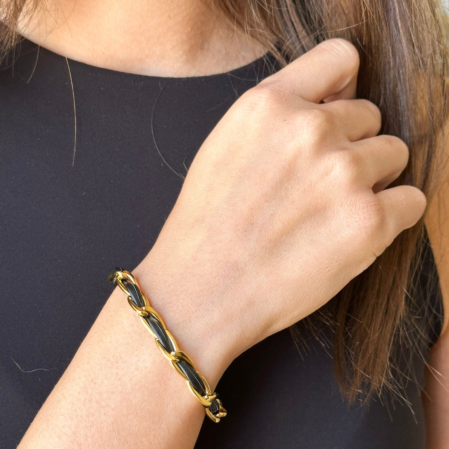 Noir Link Bracelet
