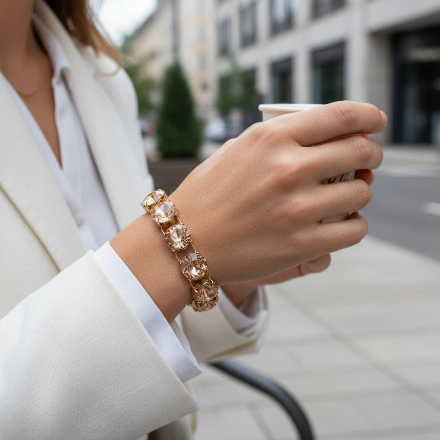 Champagne Glow Bracelet