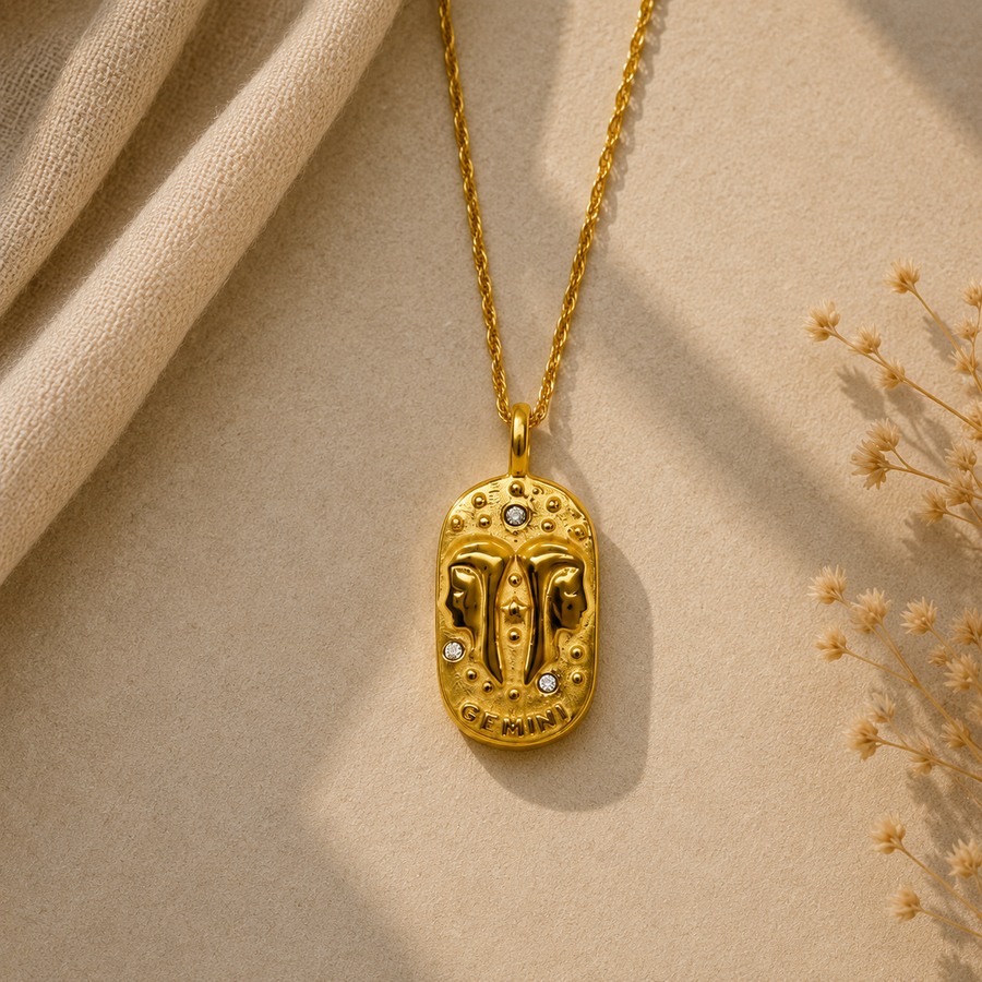 Gemini Zodiac Necklace