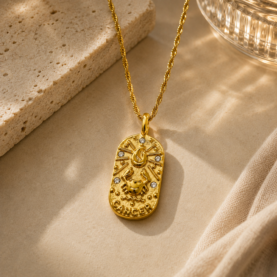 Cancer Zodiac Necklace