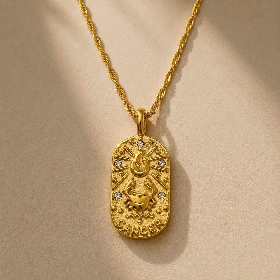 Cancer Zodiac Necklace