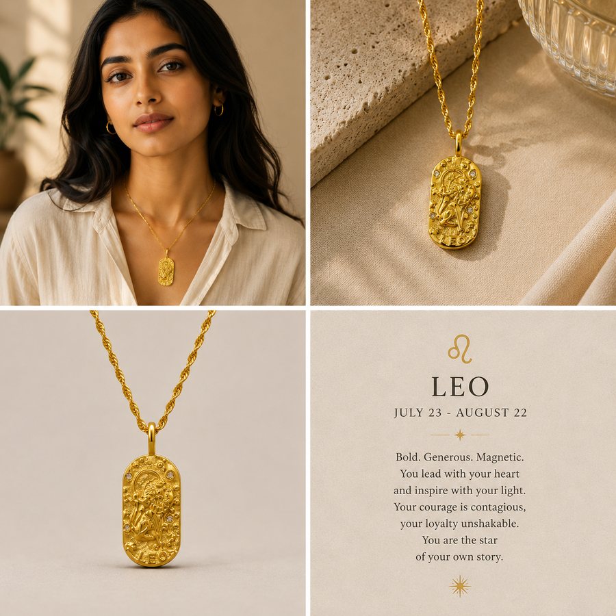 Leo Zodiac Necklace