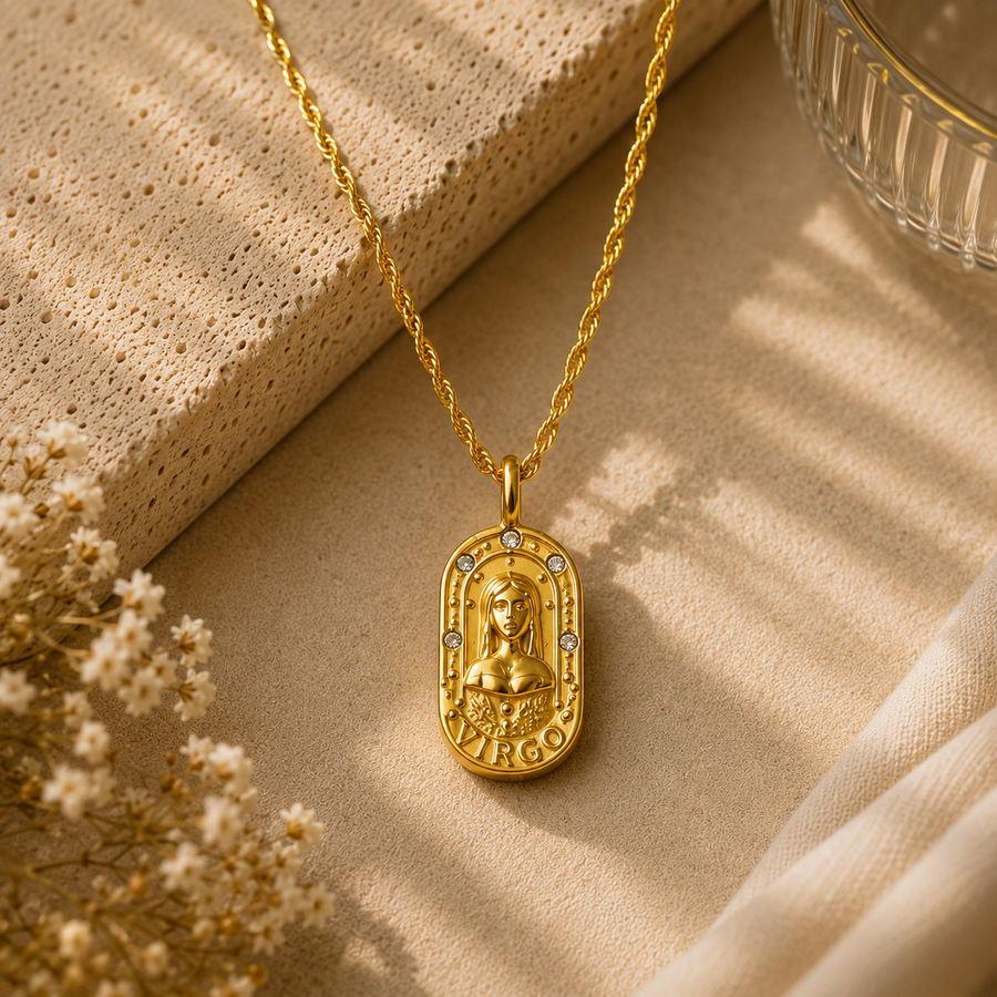 Virgo Zodiac Necklace