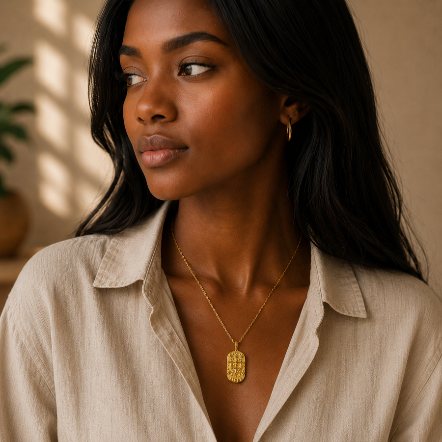 Libra Zodiac Necklace