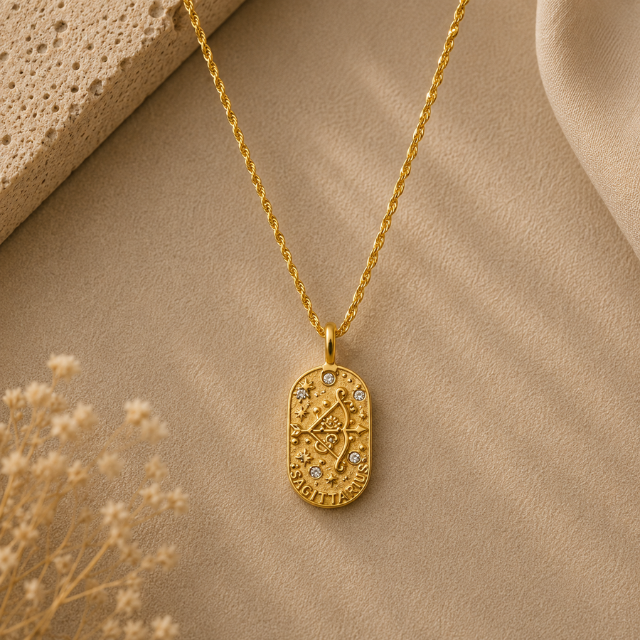 Sagittarius Zodiac Necklace