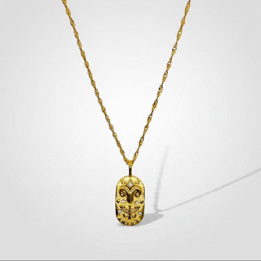 Aries Zodiac Necklace