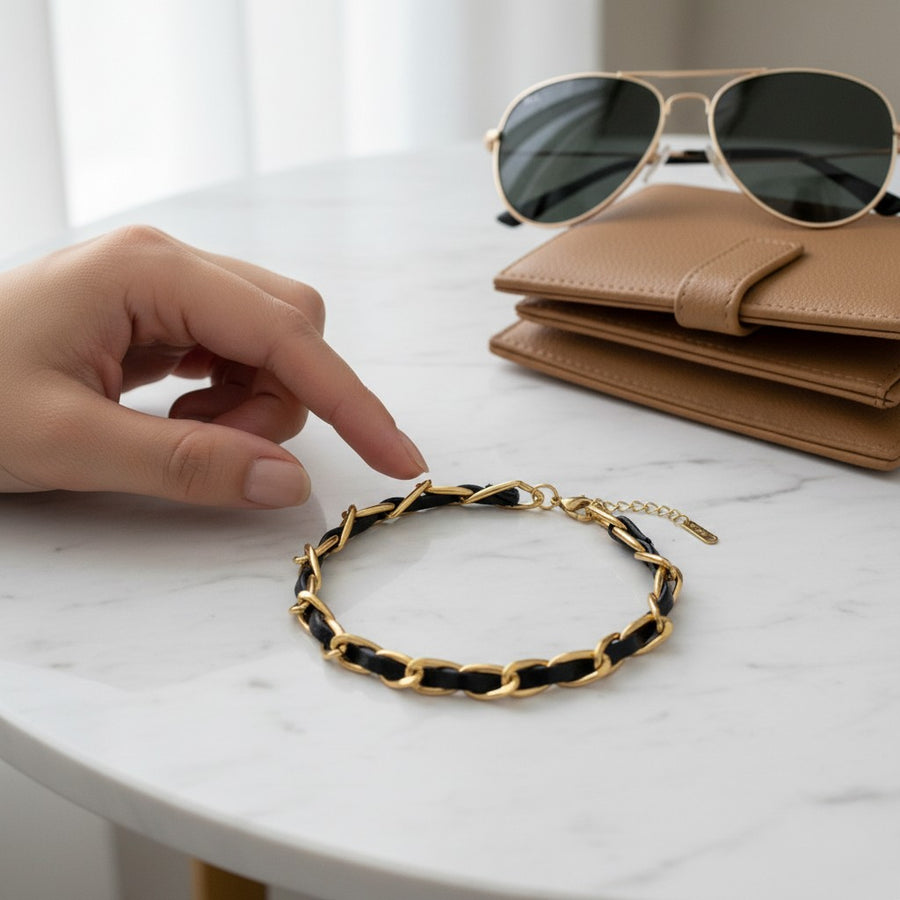 Noir Link Bracelet
