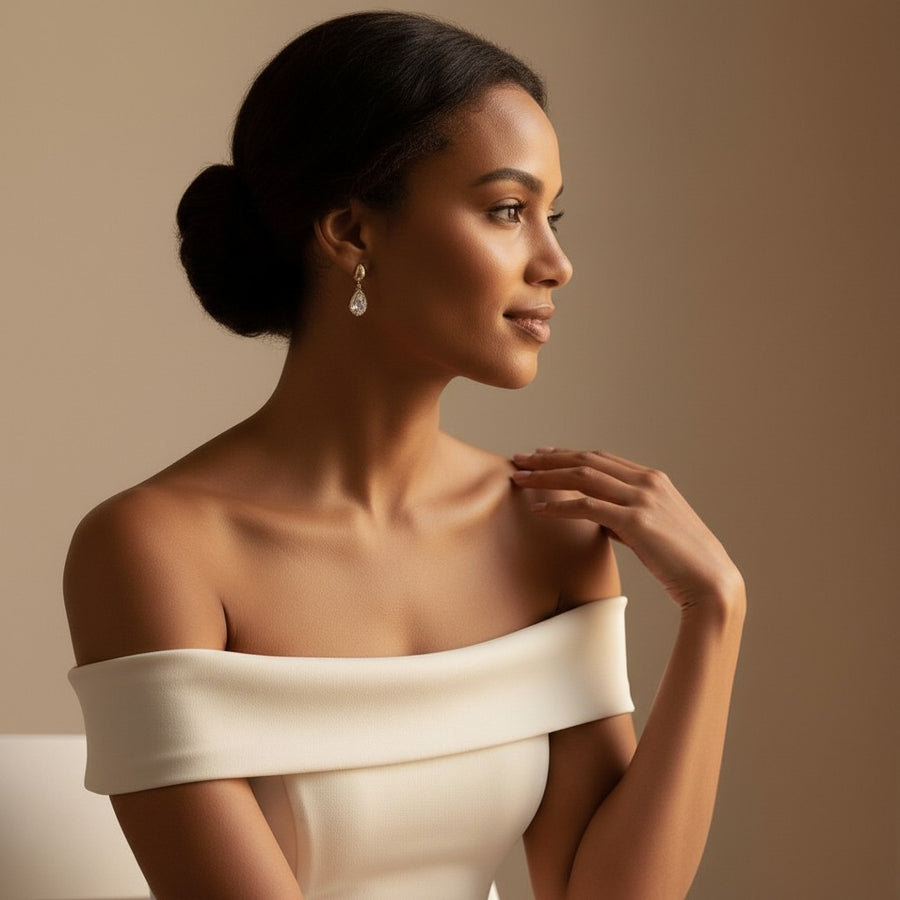 Mirror Drop Earrings