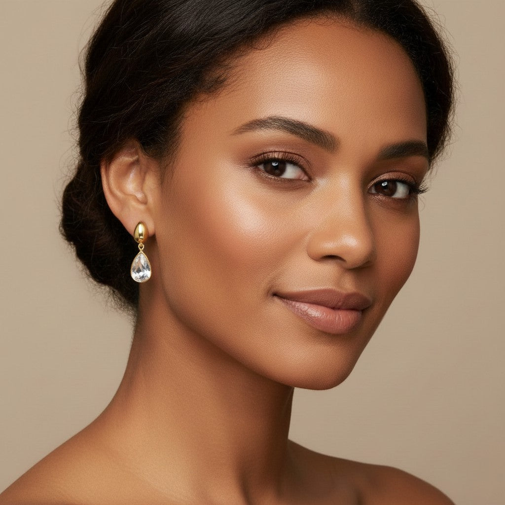 Mirror Drop Earrings