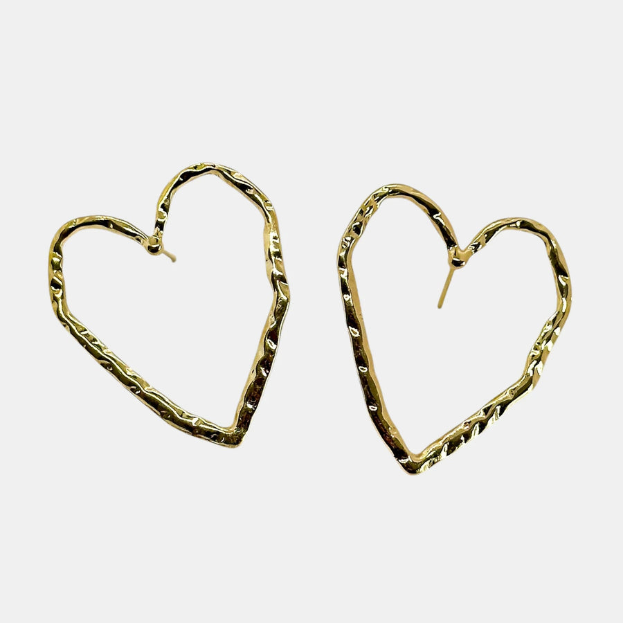 Heartline Earrings