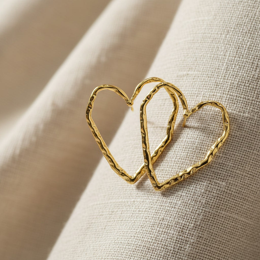 Heartline Earrings