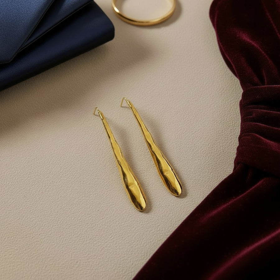 Liquid Line Earrings