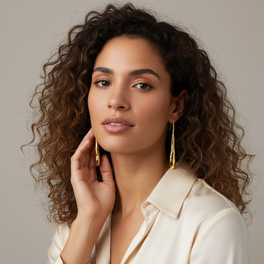 Liquid Line Earrings