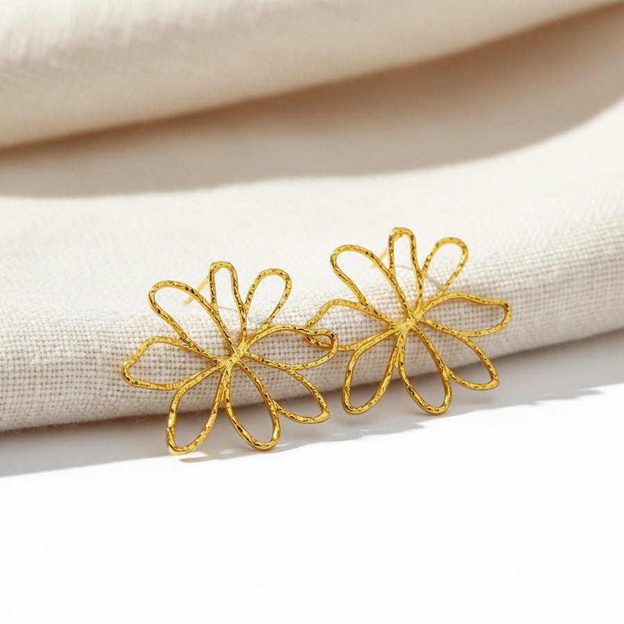 Golden Bloom Earrings