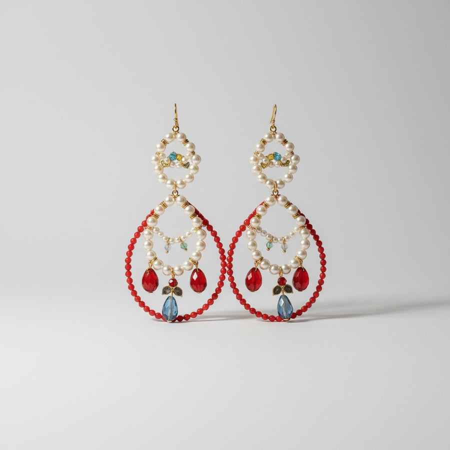 Festival Charm Statement Earrings