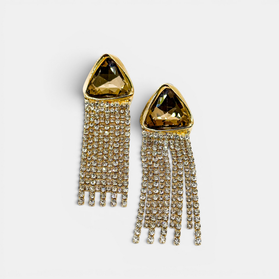 Champagne Cascade Earrings