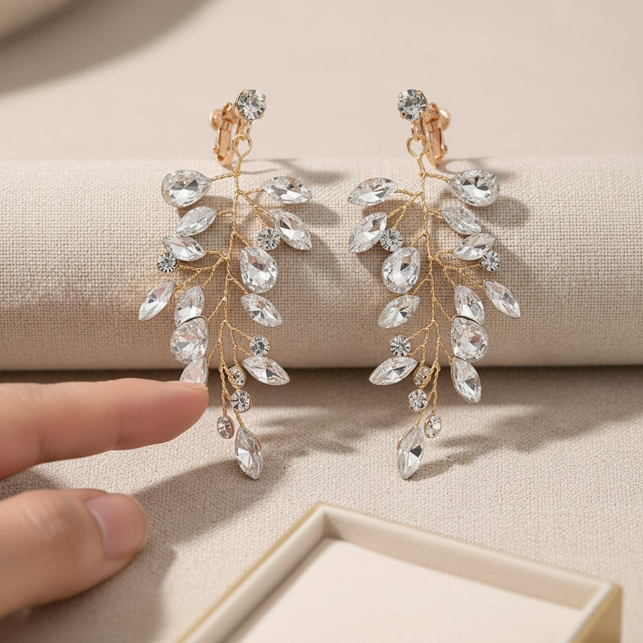 Crystal Vine Earrings