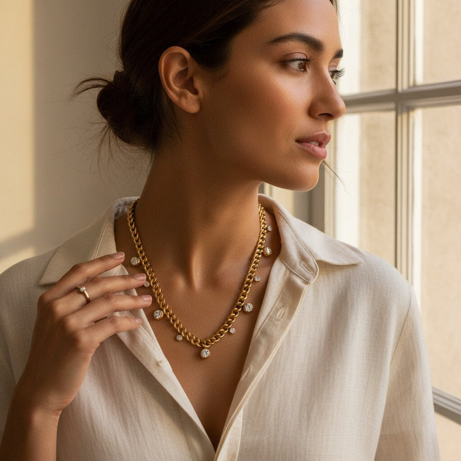 Starlit Chain Necklace