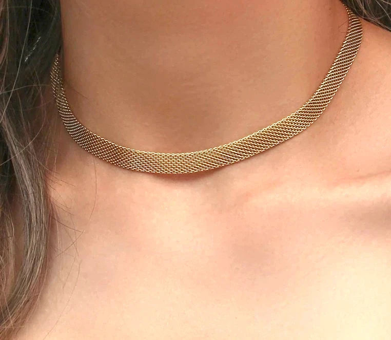 Midnight Mesh Choker