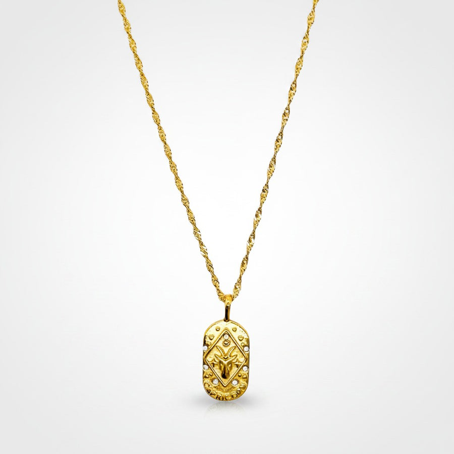 Capricorn Zodiac Necklace