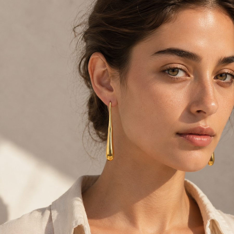 Liquid Line Earrings