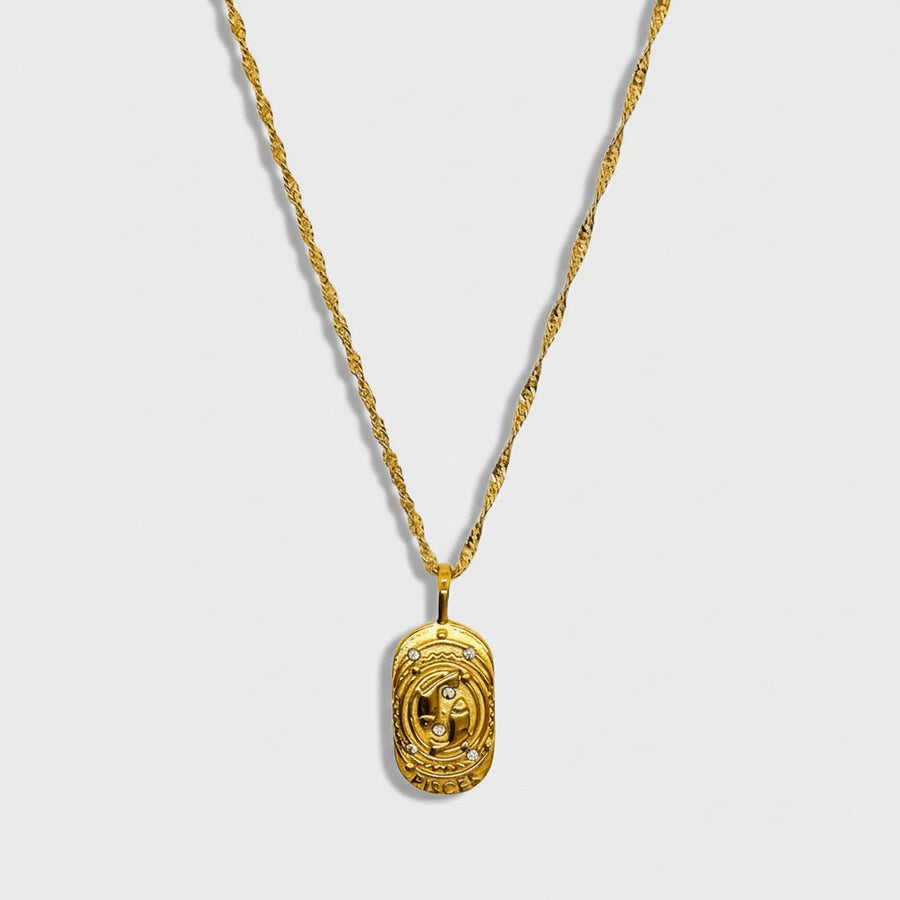 Pisces Zodiac Necklace