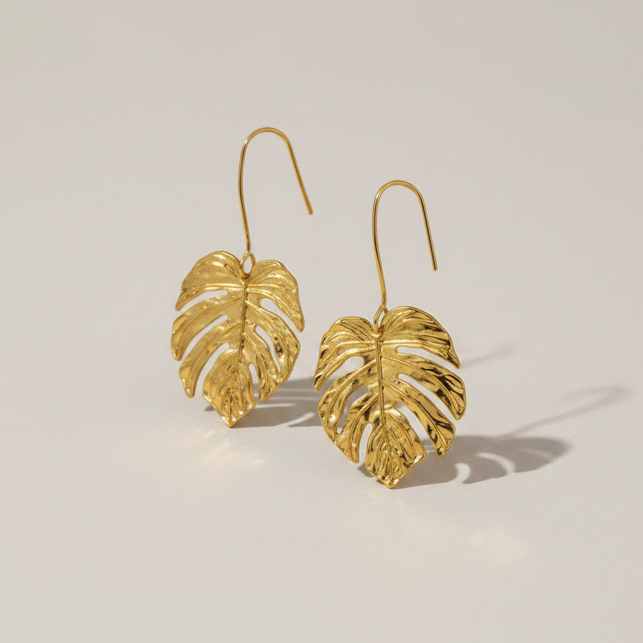 Monaco Leaf Earrings