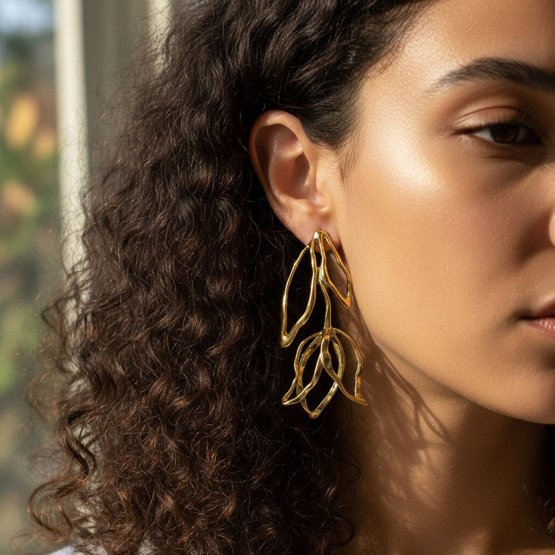 Wildflower Drop Earrings