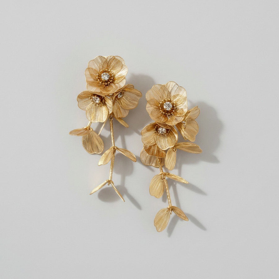 Golden Garden Earrings