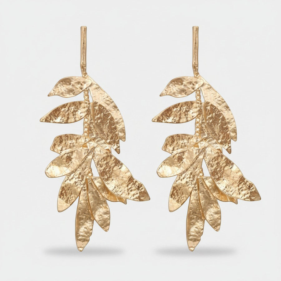 Golden Olive Earrings