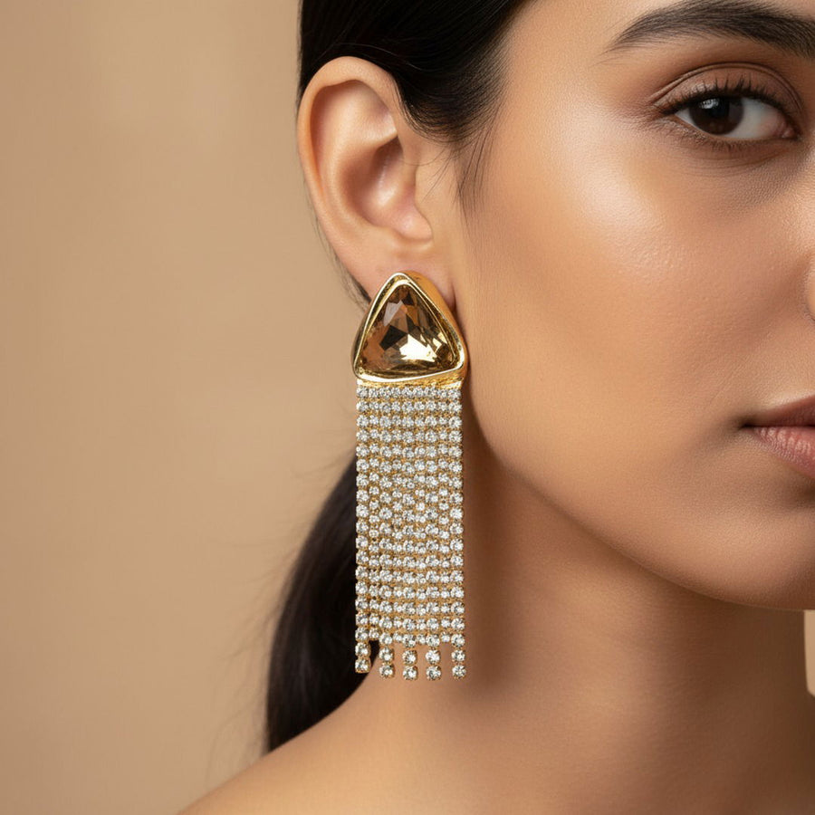 Champagne Cascade Earrings