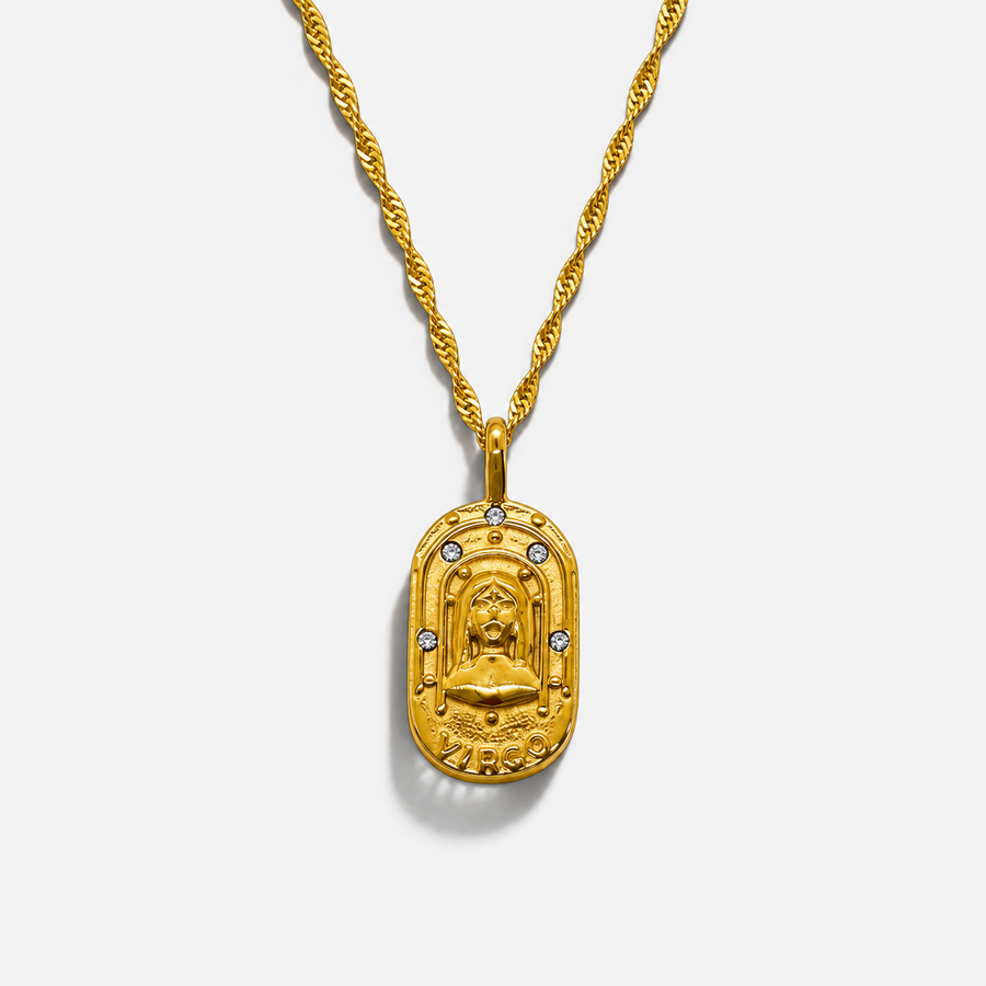Virgo Zodiac Necklace